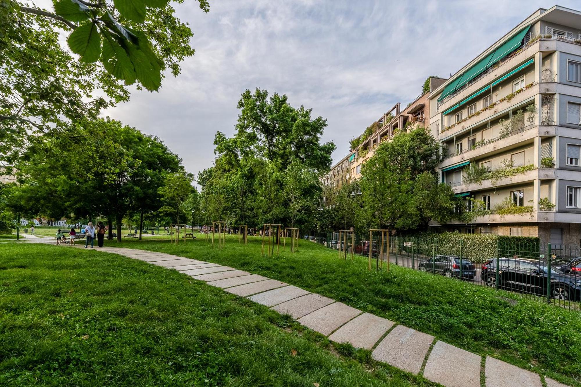 Appartamento In Centro Vista Parco - Biancospino Apartments Milánó Kültér fotó